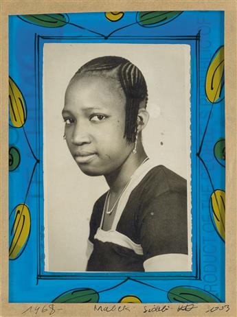 MALICK SIDIBÉ (1936-2016) Installation of 38 exuberant photographs highlighting graphic elements of West African culture, including tho